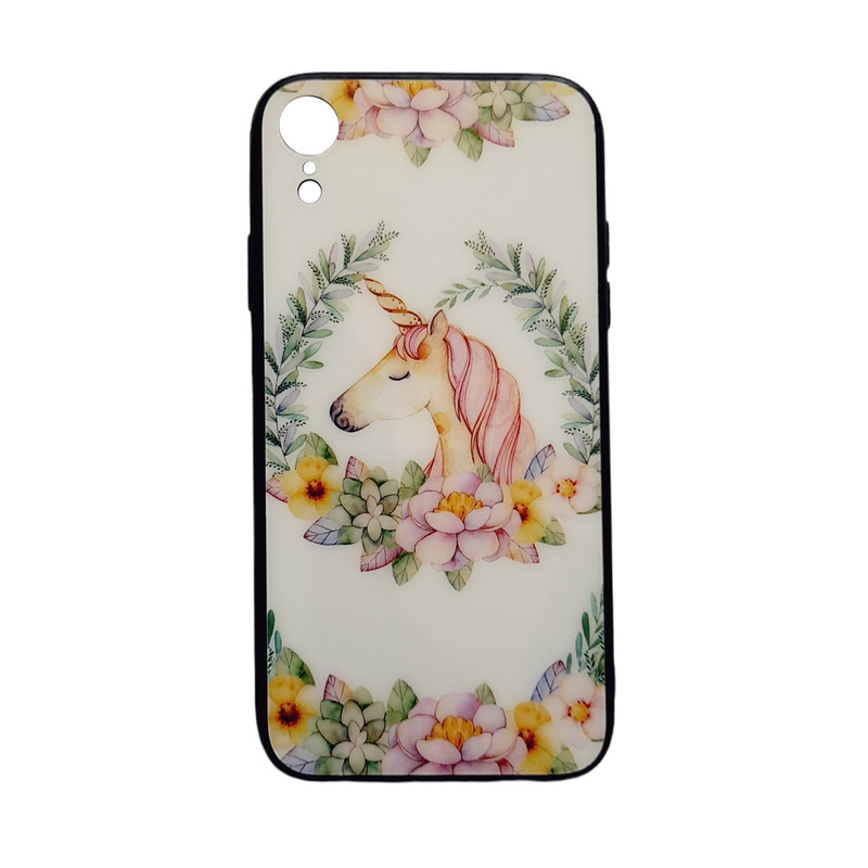 کاور طرح یونیکورنی کد ipxr مناسب برای گوشی موبایل اپل iPhone XR