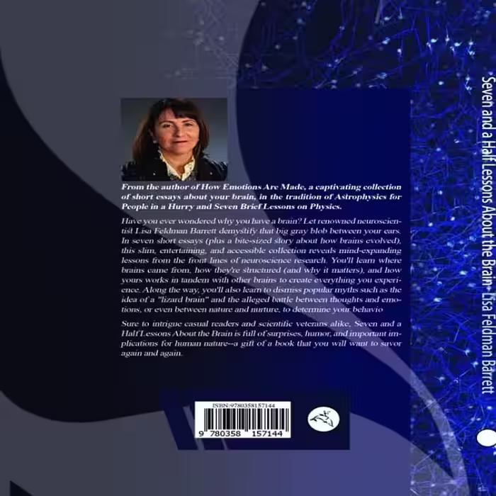 کتاب 7LESSONS ABOUT THE BRAIN اثر Lisa Feldman Barrett انتشارات ریورهد