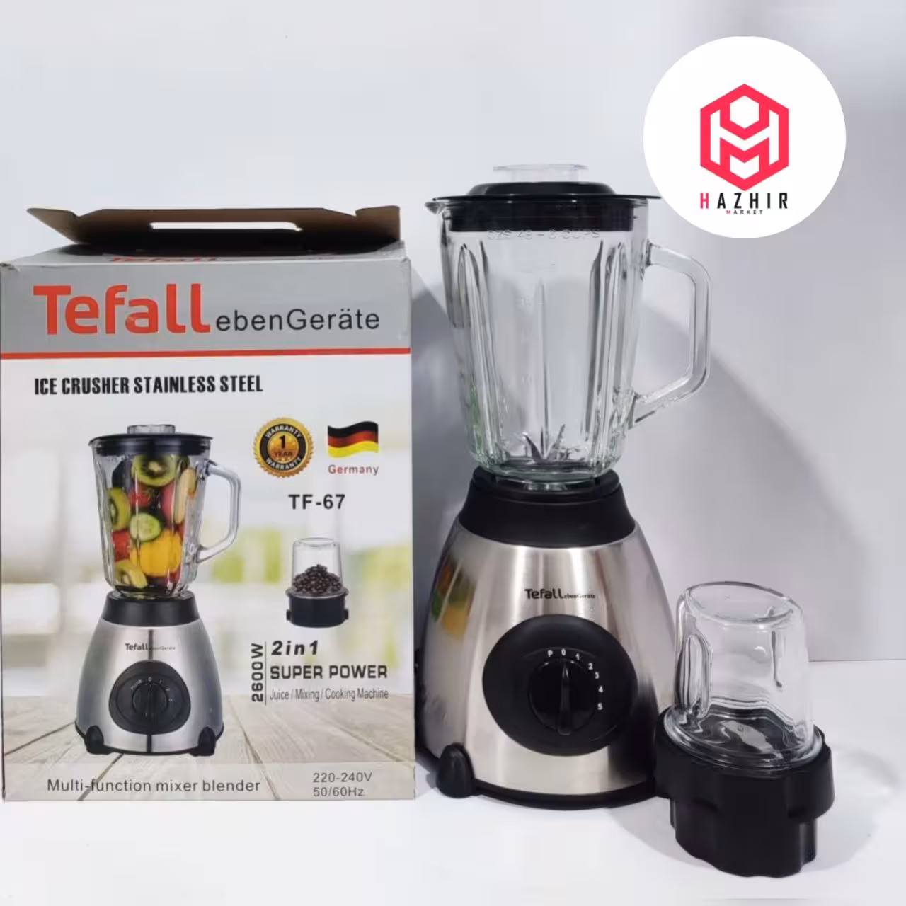 مخلوط کن و خرد کن تفال مدل tf-67