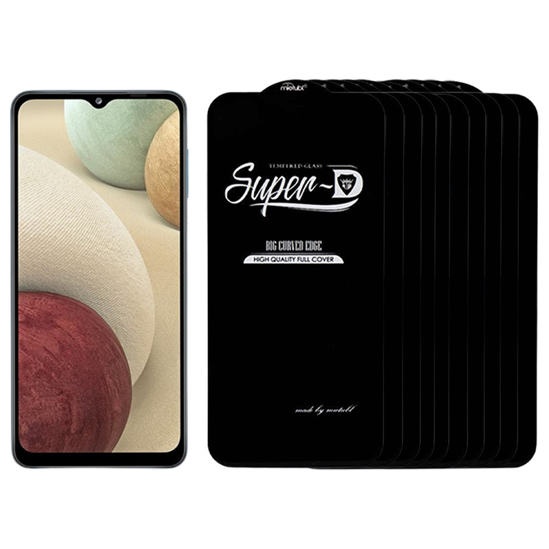 محافظ صفحه نمایش میتوبل مدل سوپر دی مناسب برای گوشی موبایل سامسونگ GALAXY A12 بسته 10 عددی | کالا برتری