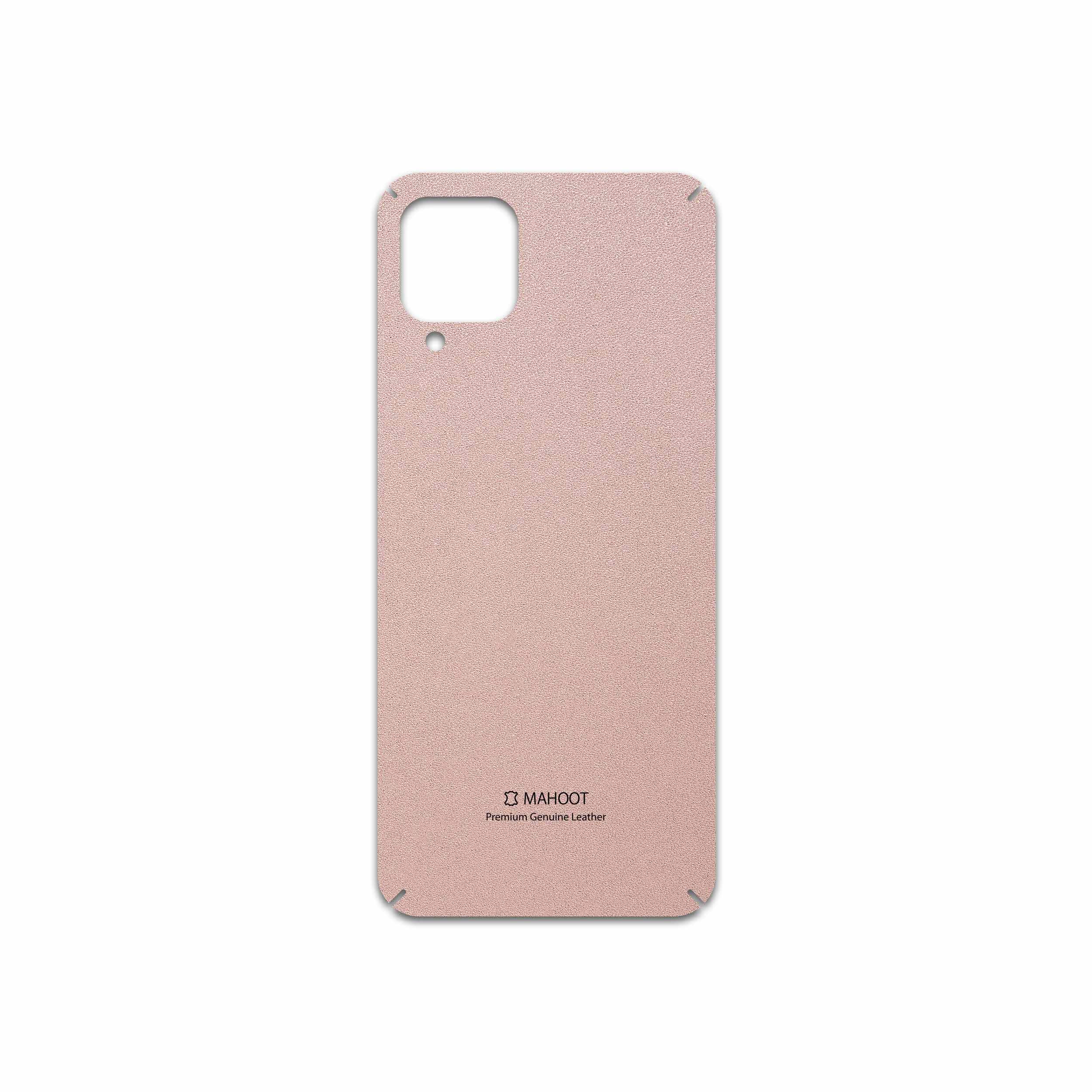 برچسب پوششی ماهوت مدل Rose Gold Leather مناسب برای گوشی موبایل سامسونگ Galaxy A12