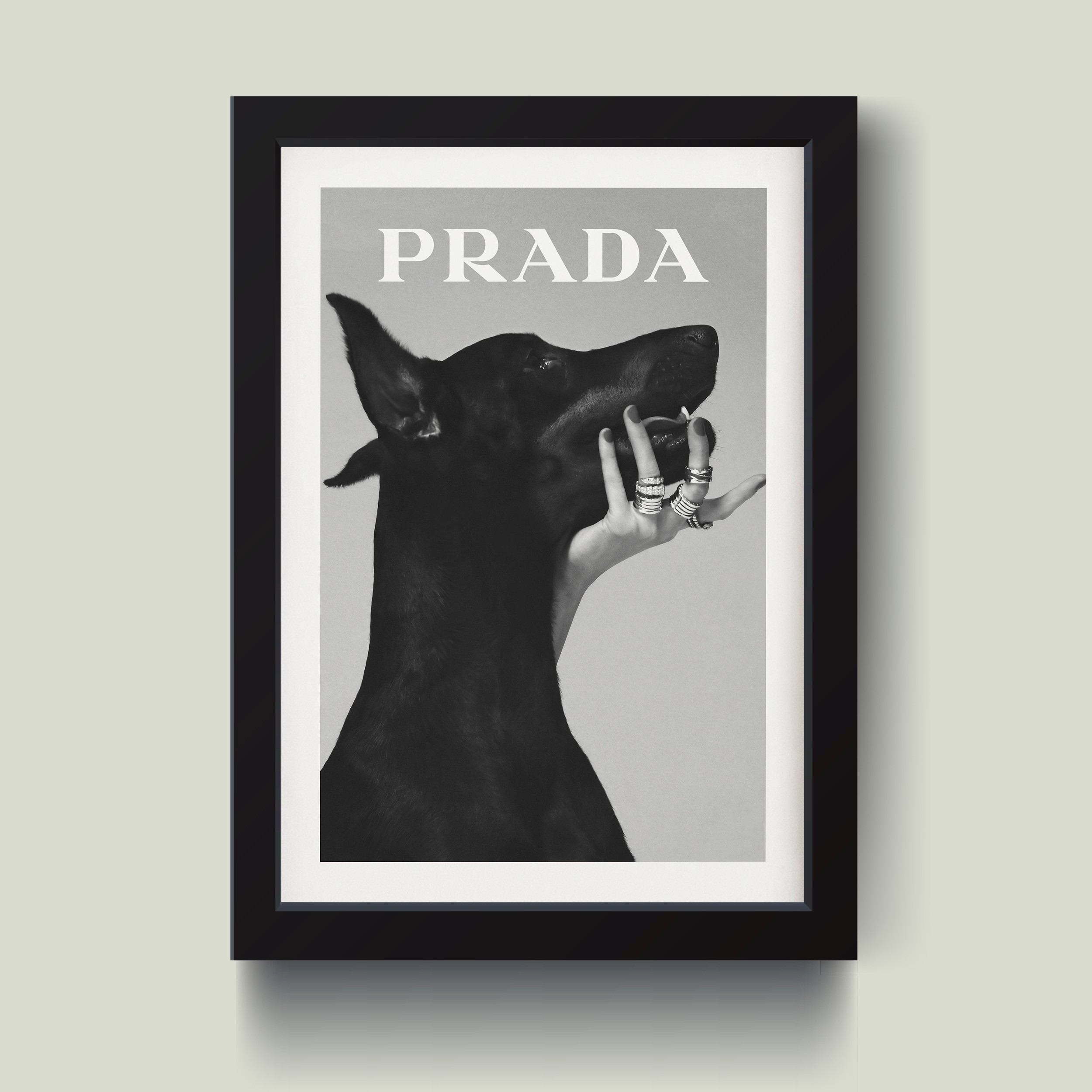 تابلو مدل Dobermann PARADA کد m2501-b