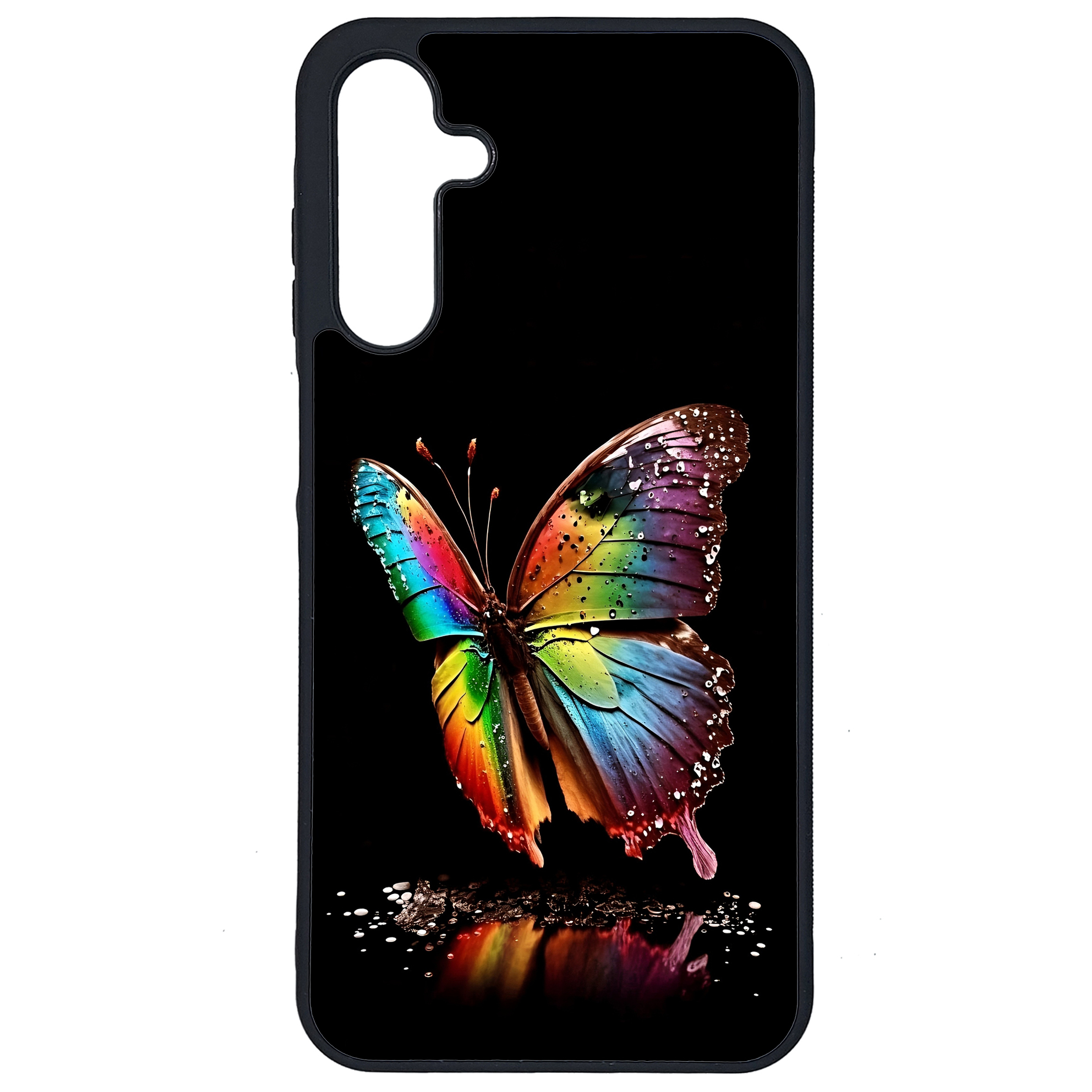 کاور طرح پروانه کد G-038 مناسب برای گوشی موبایل سامسونگ Galaxy A15 4G / A15 5G | دیجی قاب دونی