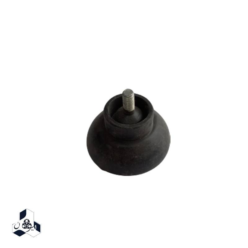پایه مبل تیله ای مناسب مبل های نشیمن دار بسته 4 عددی رنگی مشکی رزوه پیچ 6