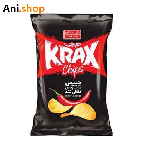 چیپس فلفلی تند کراکس 60 گرم