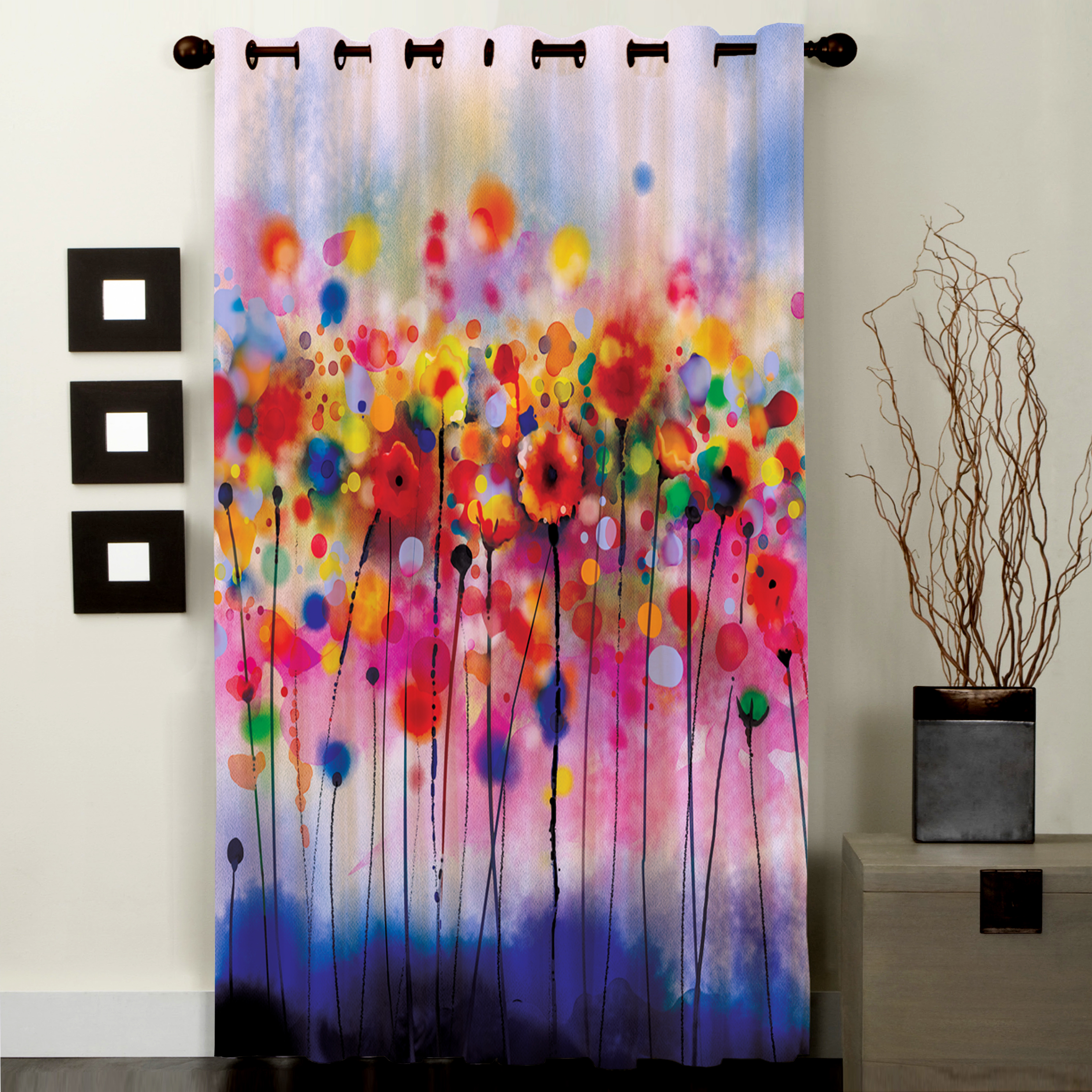 پرده مدل C5-50309 ارتفاع 270x140 سانتی‌متر