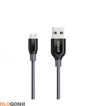 کابل تبدیل USB به MicroUSB انکر مدل A8142 PowerLine Plus به طول 0.9