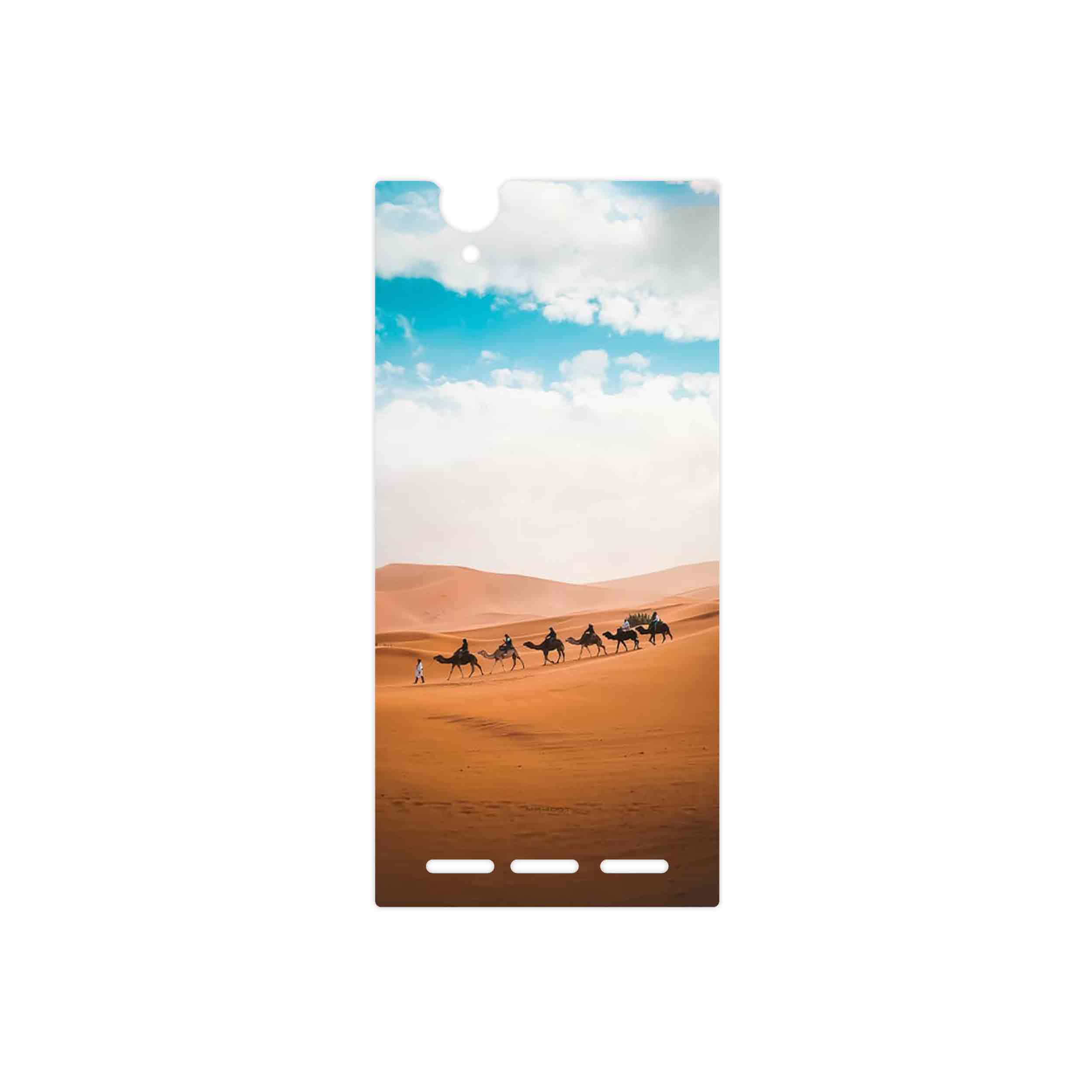 برچسب پوششی ماهوت مدل Camel مناسب برای گوشی موبایل سونی Xperia T2 Ultra