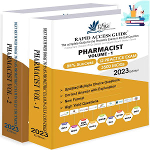 Clinical Pharmacist Exam Book Prometric Questions MCQ 2023