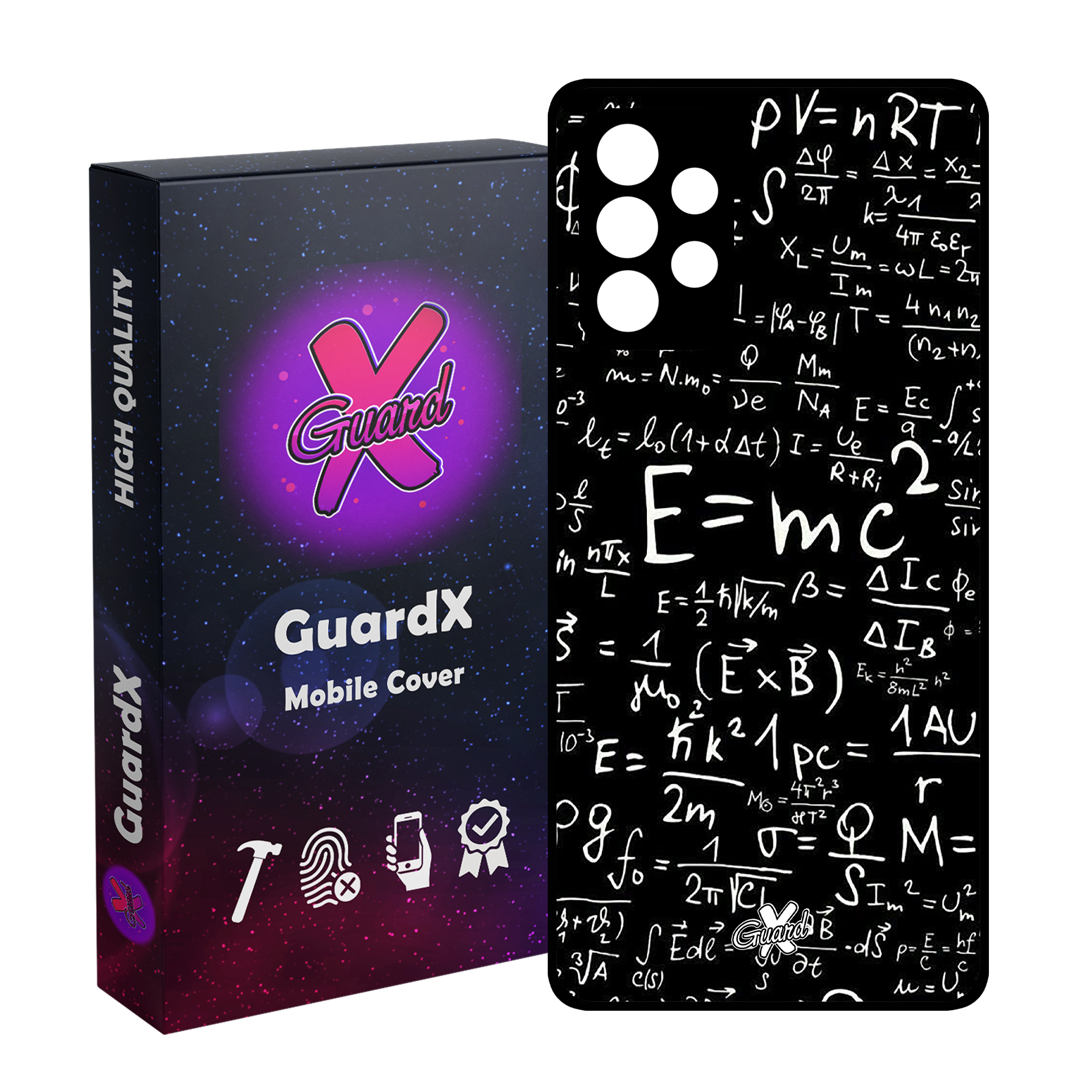 کاور گارد ایکس طرح فیزیک مدل Glass10085 مناسب برای گوشی موبایل سامسونگ Galaxy A32 4G