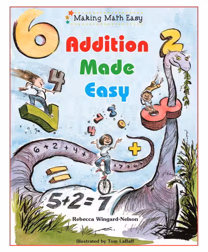 خرید و دانلود نسخه کامل کتاب Addition Made Easy (Making Math Easy)
