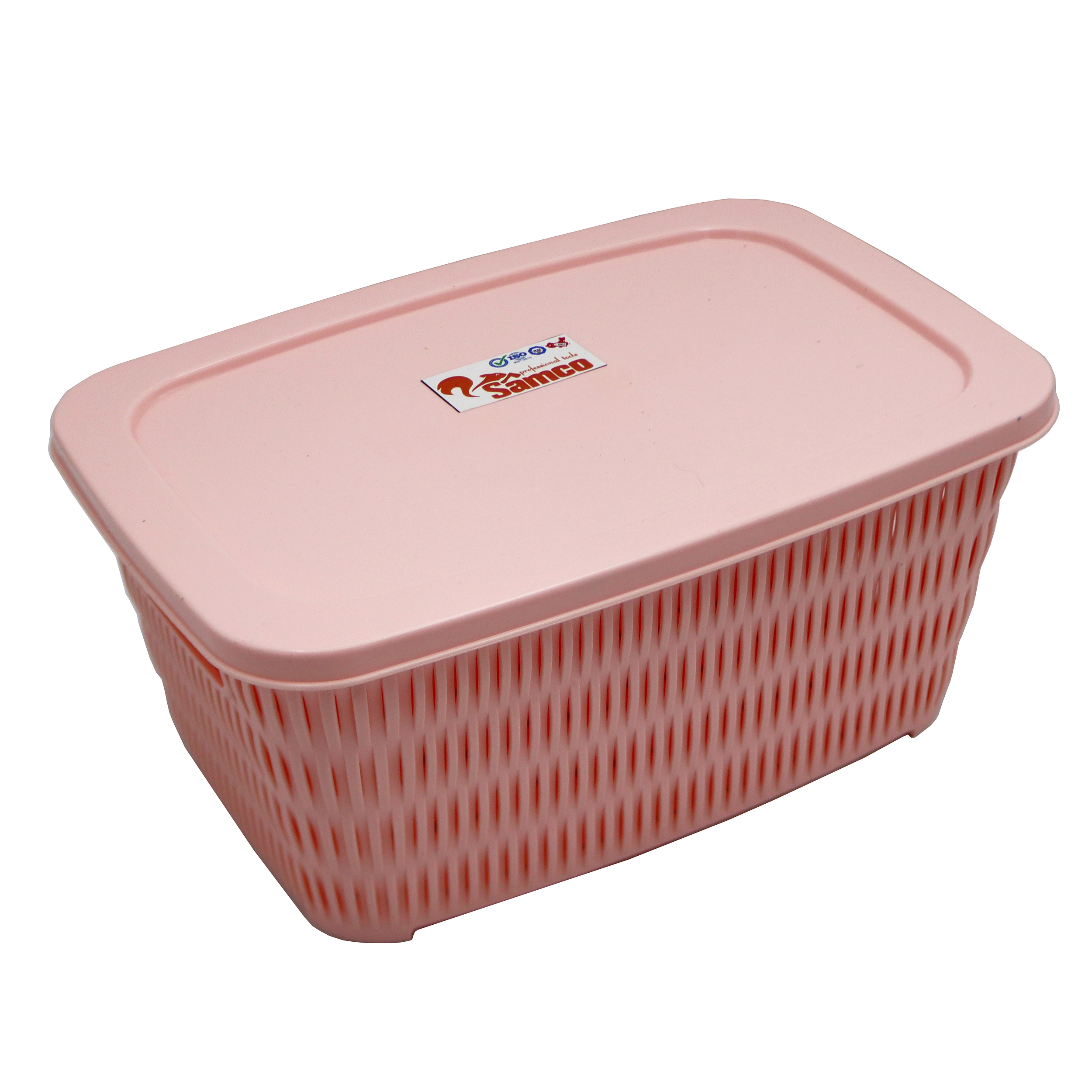 سبد آشپزخانه سامکو مدل درب دار طرح مستطیل کد YP-SIZE2-28.5CM