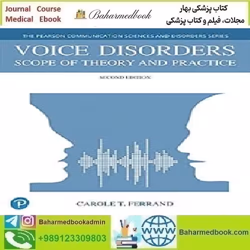 Voice Disorders Scope of Theory and Practice 2020
