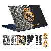 استیکر لپ تاپ توییجین و موییجین طرح Real Madrid کد 02 مناسب برای لپ تاپ 15.6 اینچ به همراه برچسب حروف فارسی کیبورد 