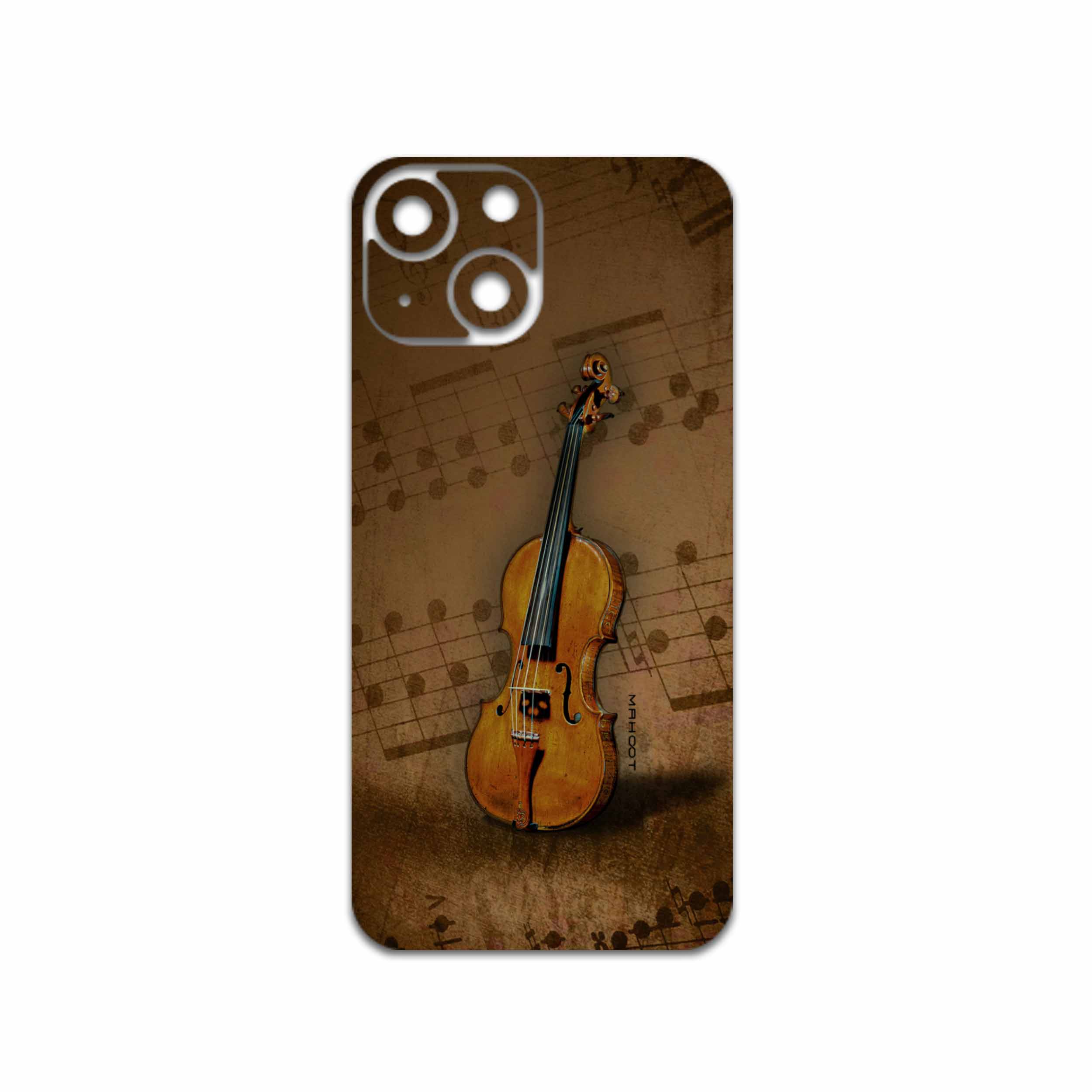 برچسب پوششی ماهوت مدل Violin-Instrument مناسب برای گوشی موبایل اپل iPhone 13 Mini