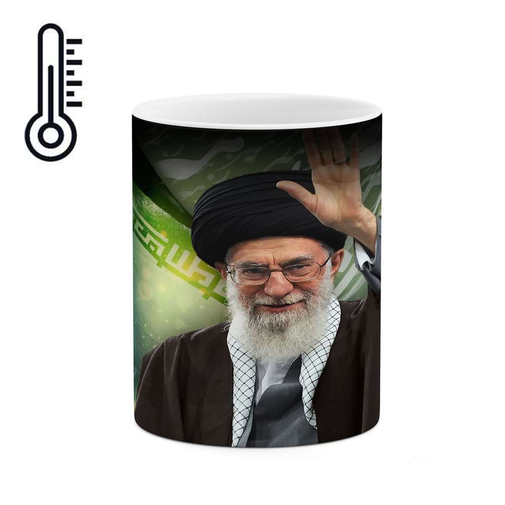 ماگ حرارتی طرح مقام معظم رهبری  مدل mgph11601