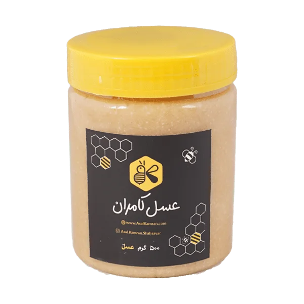 معجون عسل بادام زمینی 500گرمی