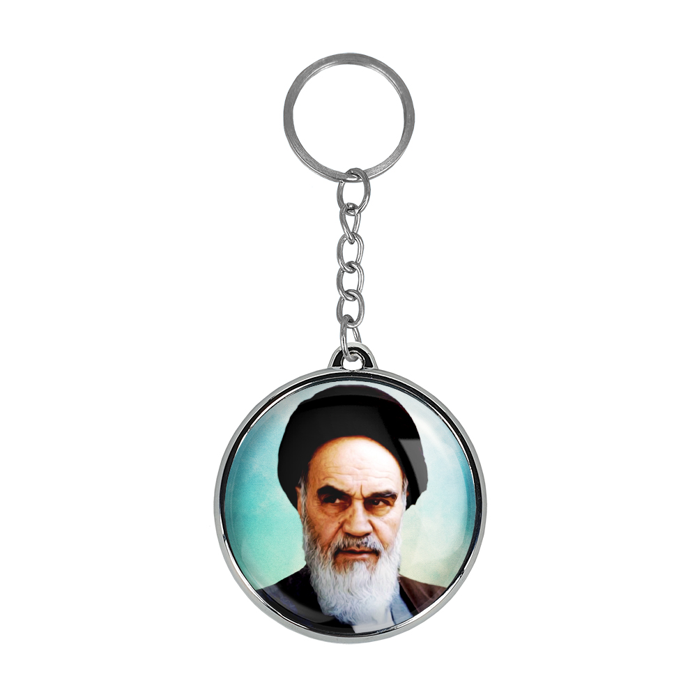 جاکلیدی خندالو طرح تصویر امام خمینی مدل دوطرفه کد 25592560