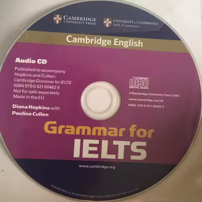 کتاب Cambridge English Grammar For Ielts With Answers اثر Dِiana Hopkins With Pauline Cullen انتشارات Cambridge