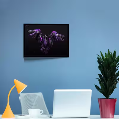 تابلو مدل bird polygon digital  کد F-11016