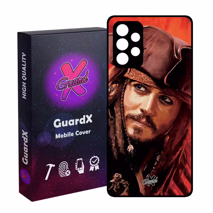 کاور گارد ایکس طرح Johnny Depp مدل Glass10205 مناسب برای گوشی موبایل سامسونگ Galaxy A32 5G