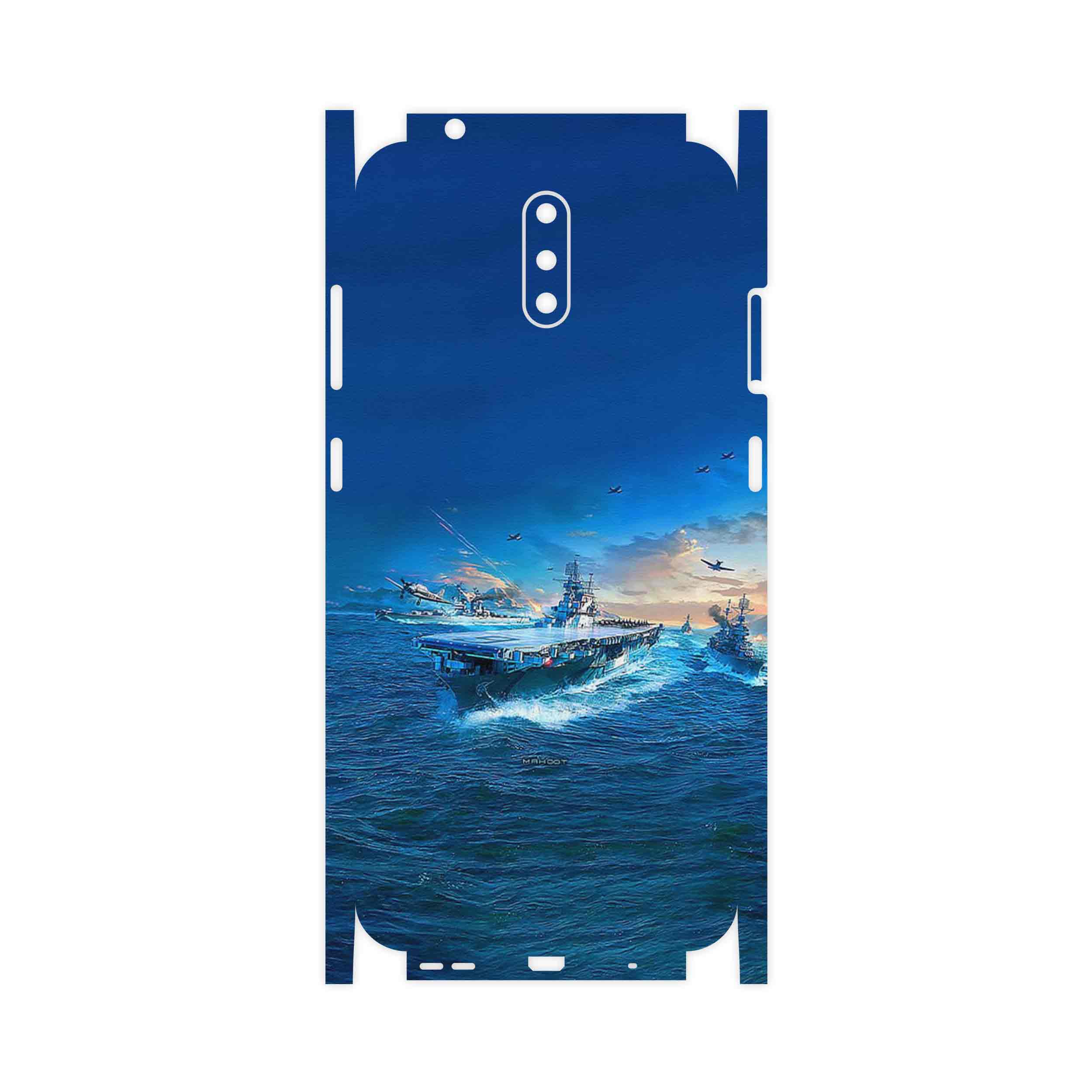 برچسب پوششی ماهوت مدل Warship-FullSkin مناسب برای گوشی موبایل نوکیا 2.3