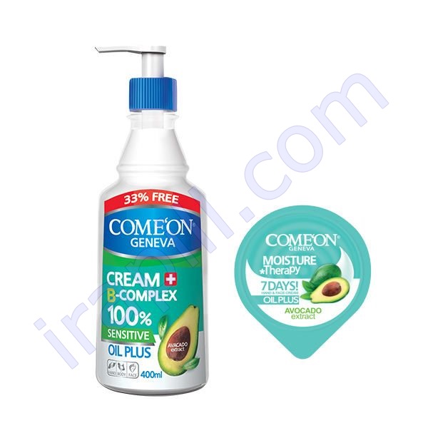 کرم مرطوب کننده   OIL کامان 400 میلی لیتر