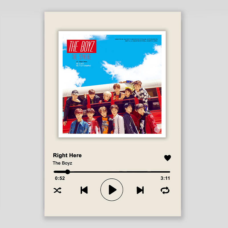 تابلو شاسی بکلیت مدل SH-301 طرح گروه دبویز THE BOYZ