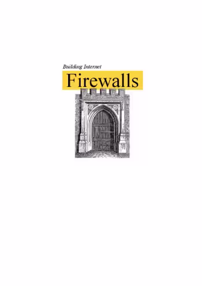 خرید و دانلود نسخه کامل کتاب Building Internet Firewalls: Internet and Web security