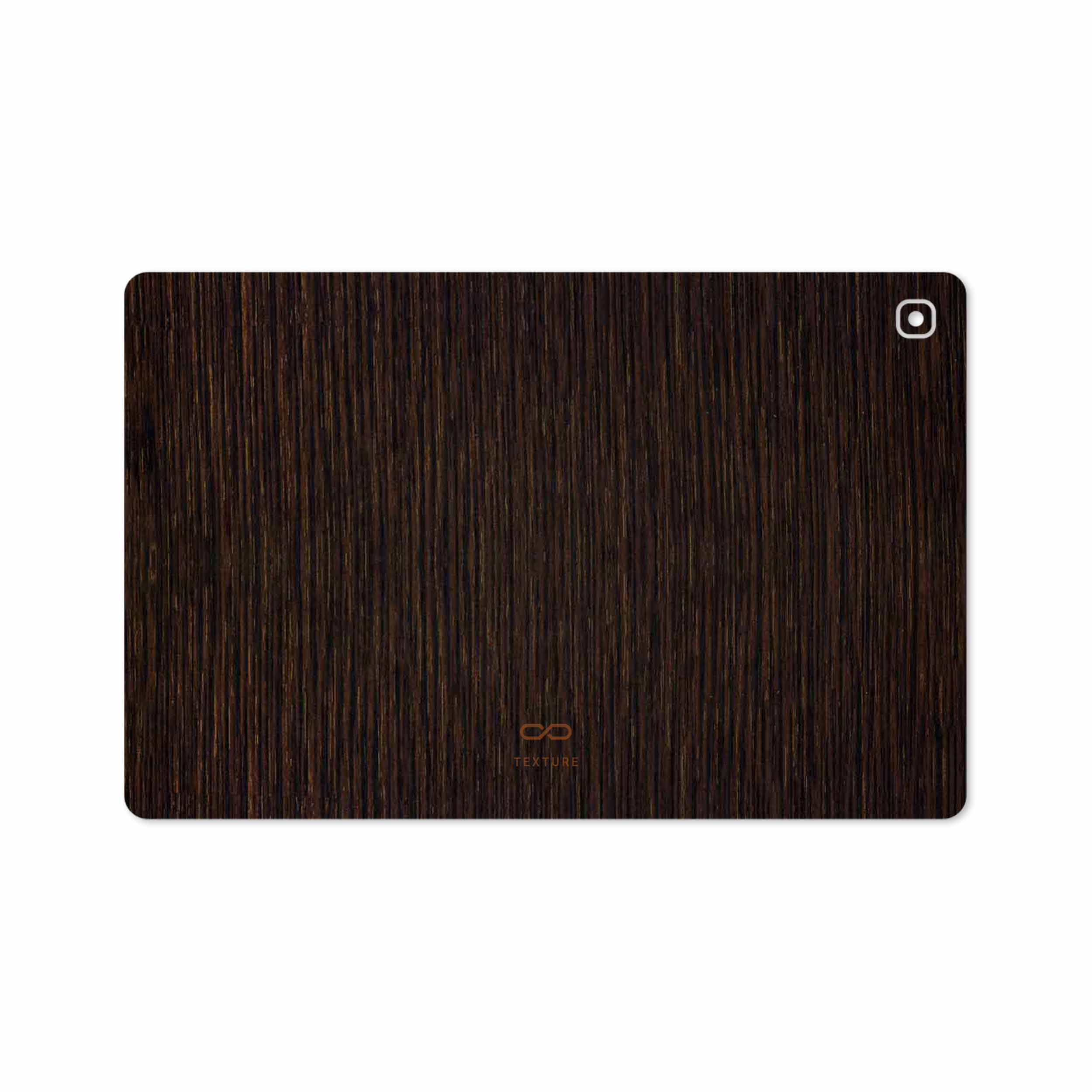 برچسب پوششی ماهوت مدل Dark-Gold-Stripes-Wood مناسب برای تبلت سامسونگ Galaxy Tab S5e 10.5 2019 T725