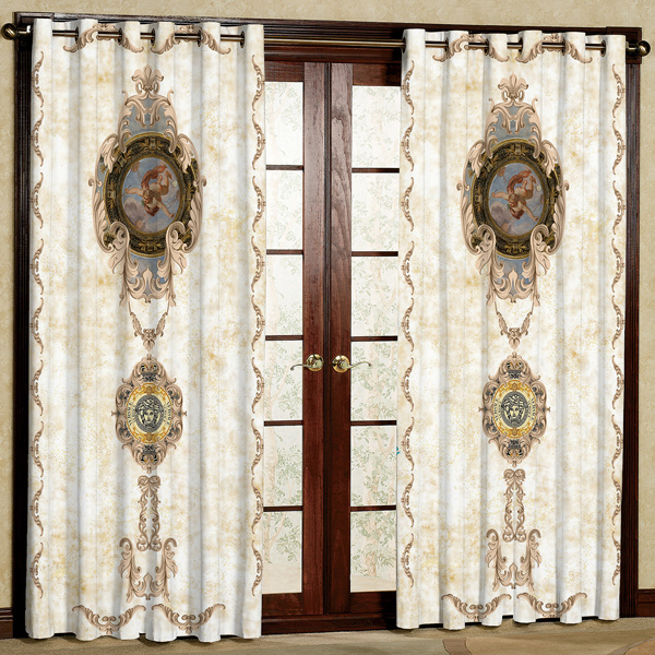 پرده مدل مخمل پانچی کد 7325 سایز 280x140 سانتی متر