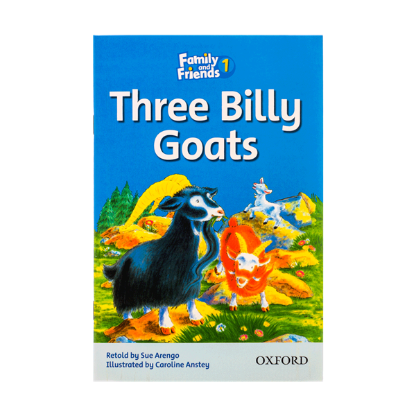 کتاب زبان انگلیسی three billy goats family and friends
