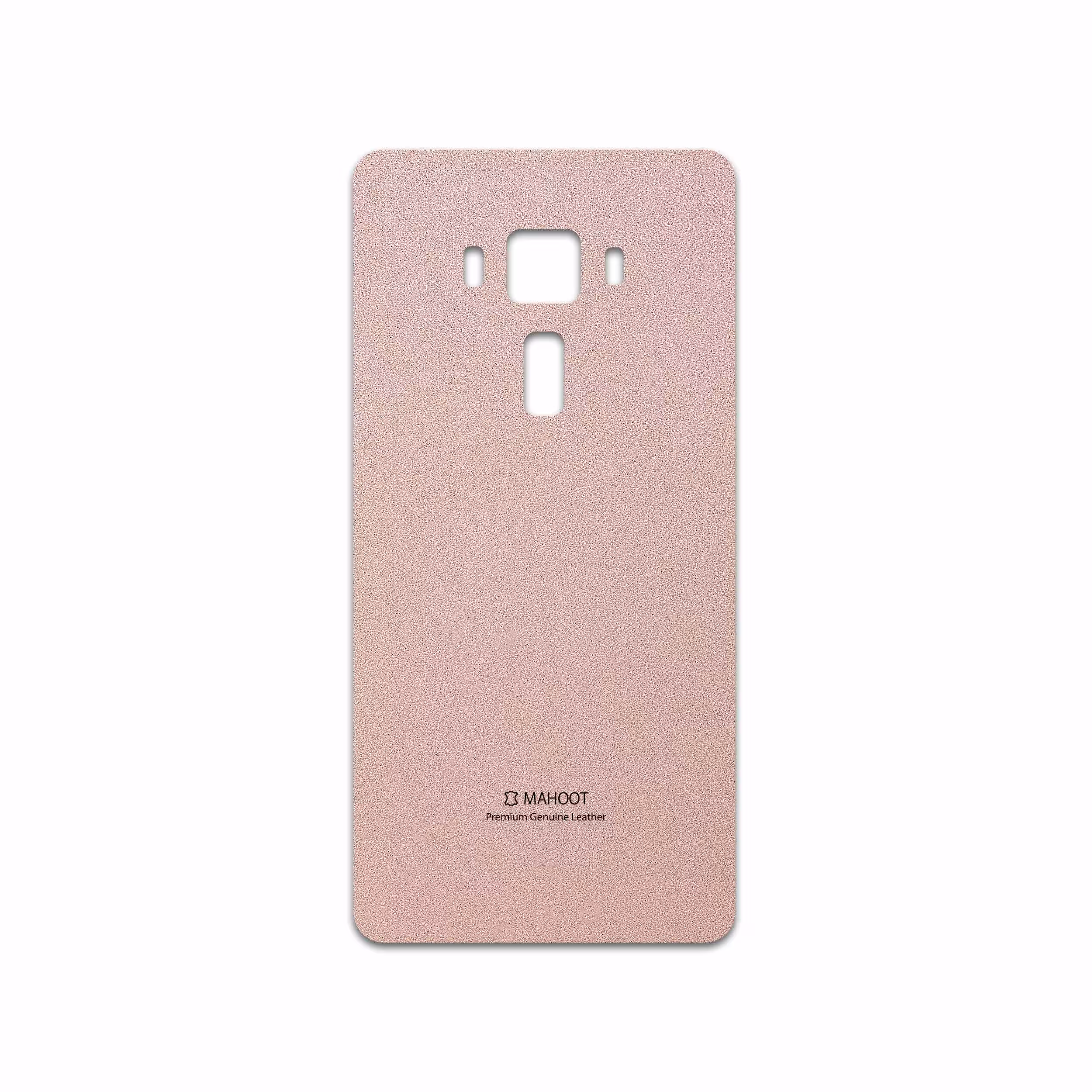 برچسب پوششی ماهوت مدل Rose Gold Leather مناسب برای گوشی موبایل ایسوس Zenfone 3 ZE552KL