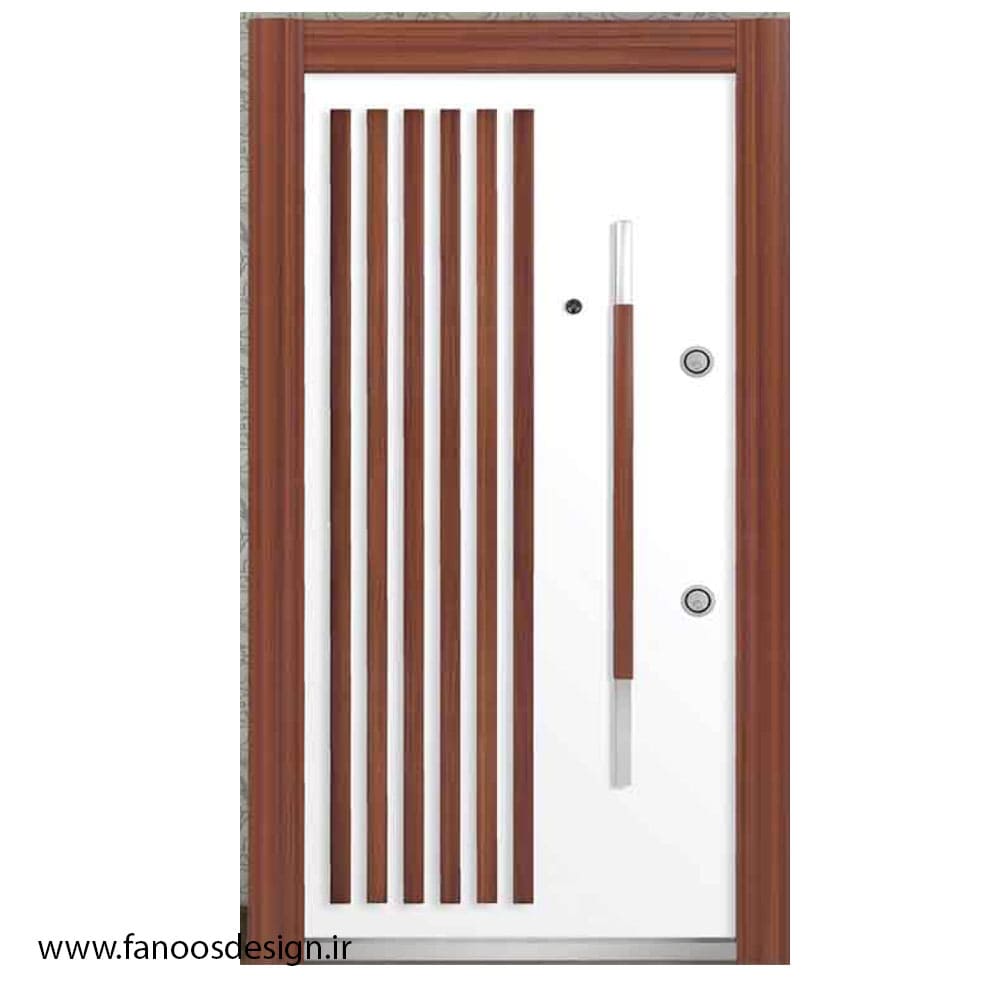 درب ضدسرقت روکش لامینوکس کد MT487