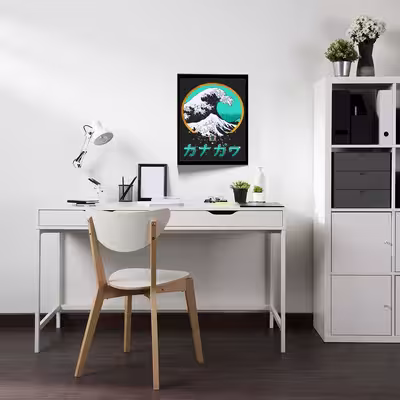 تابلو مدل GREAT WAVE کد F-7014