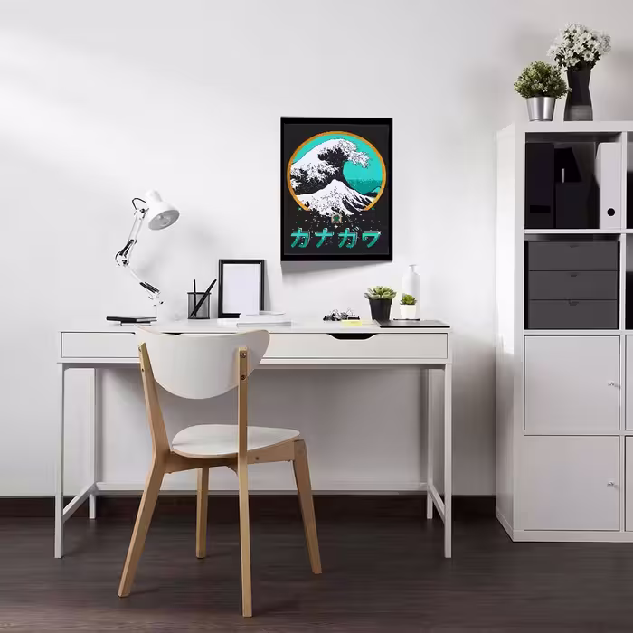 تابلو مدل GREAT WAVE کد F-7014