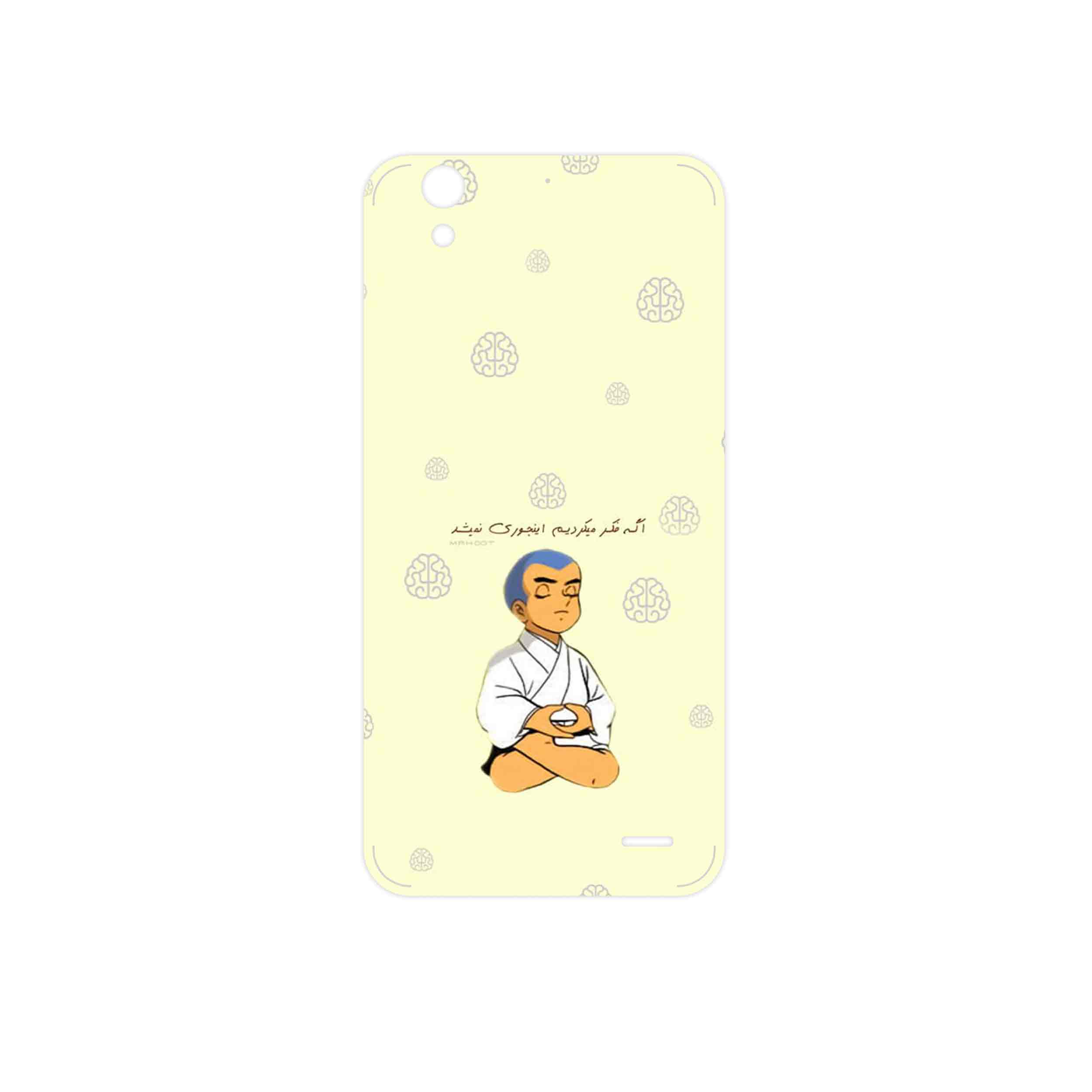 برچسب پوششی ماهوت مدل Ikkyu-san مناسب برای گوشی موبایل هوآوی Ascend G630