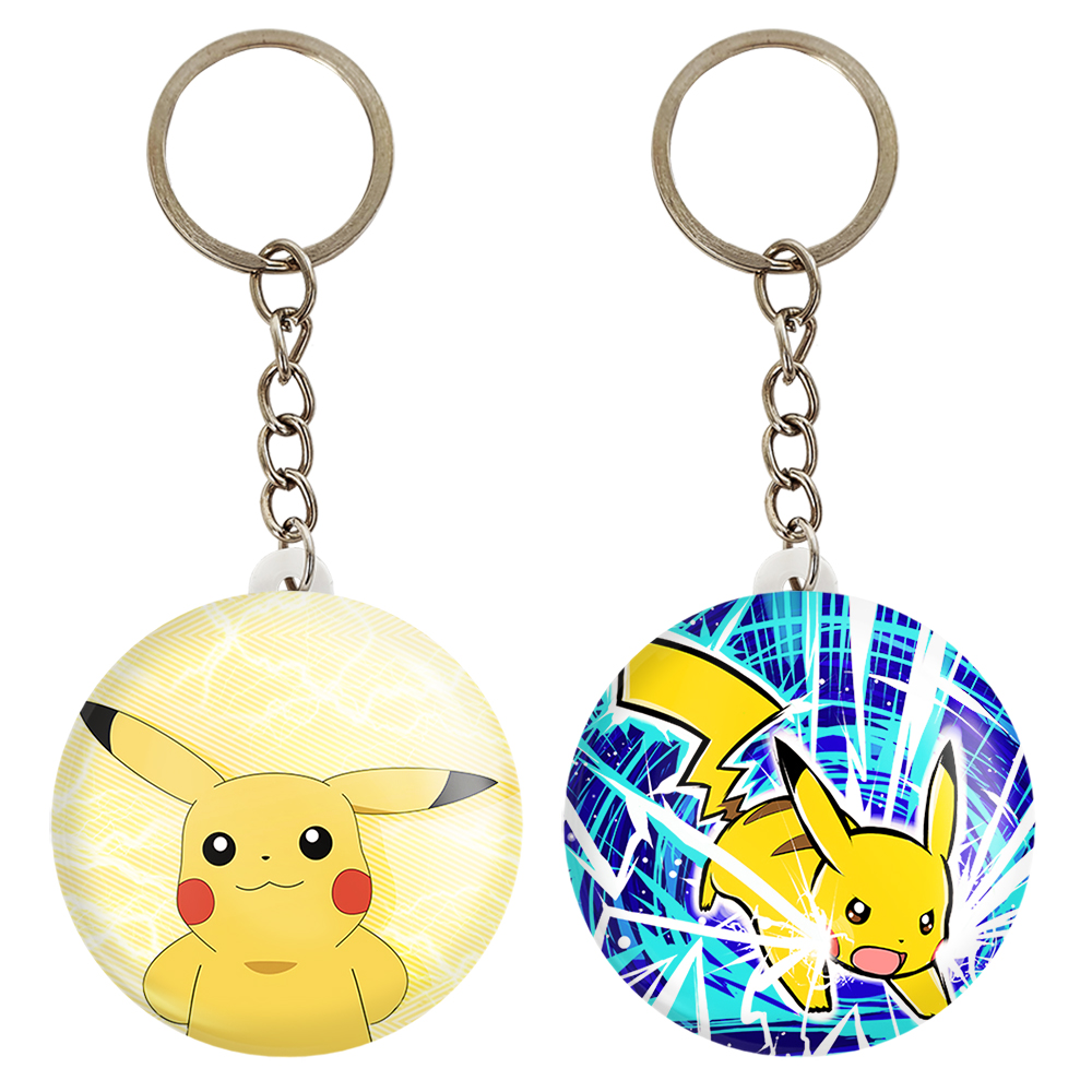 جاکلیدی خندالو مدل پیکاچو انیمه پوکمون کد 1738617389 مجموعه 2 عددی