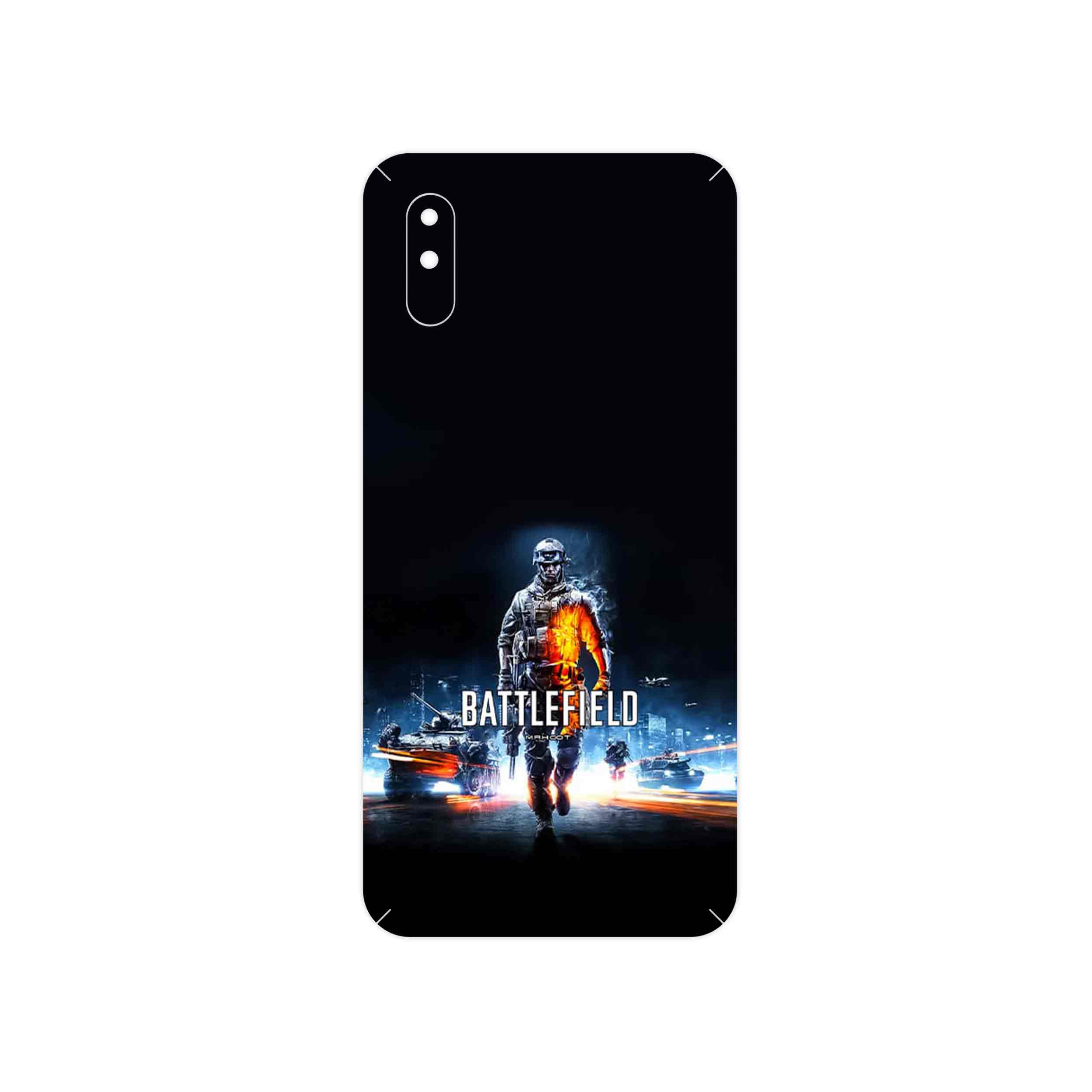 برچسب پوششی ماهوت مدل Battlefield Game Series مناسب برای گوشی موبایل شیائومی Redmi 9i Sport