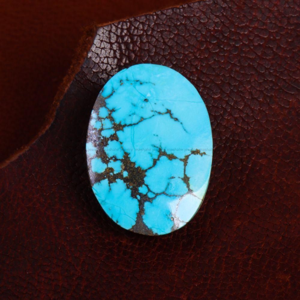 نگین فیروزه شجری کد 14027 - جواهری مشاهیر