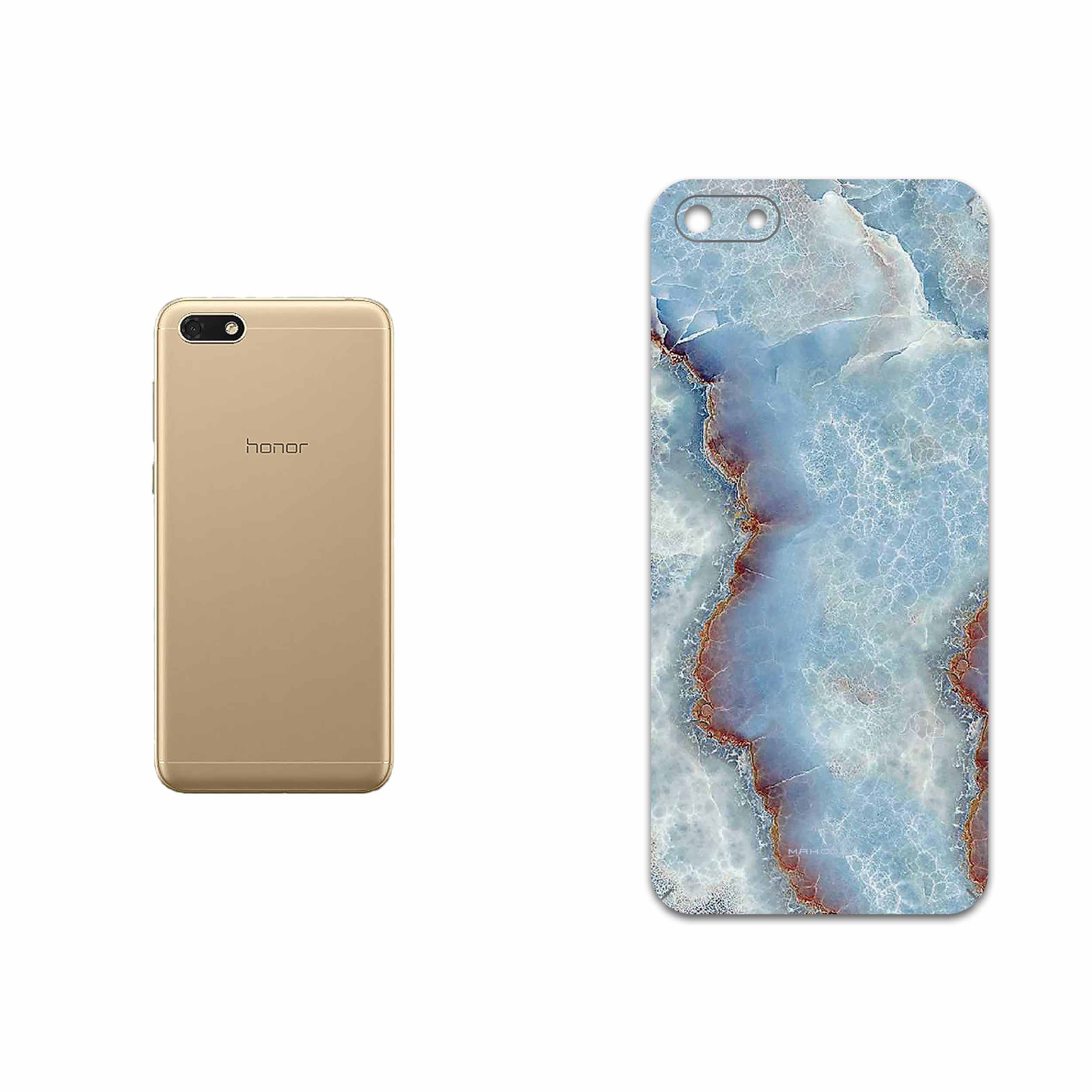 برچسب پوششی ماهوت مدل Blue Ocean Marble مناسب برای گوشی موبایل آنر 7S