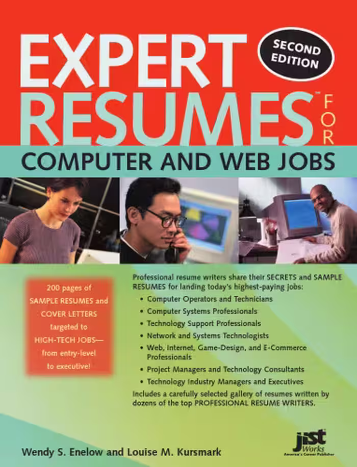 خرید و دانلود نسخه کامل کتاب Expert Resumes For Computer And Web Jobs