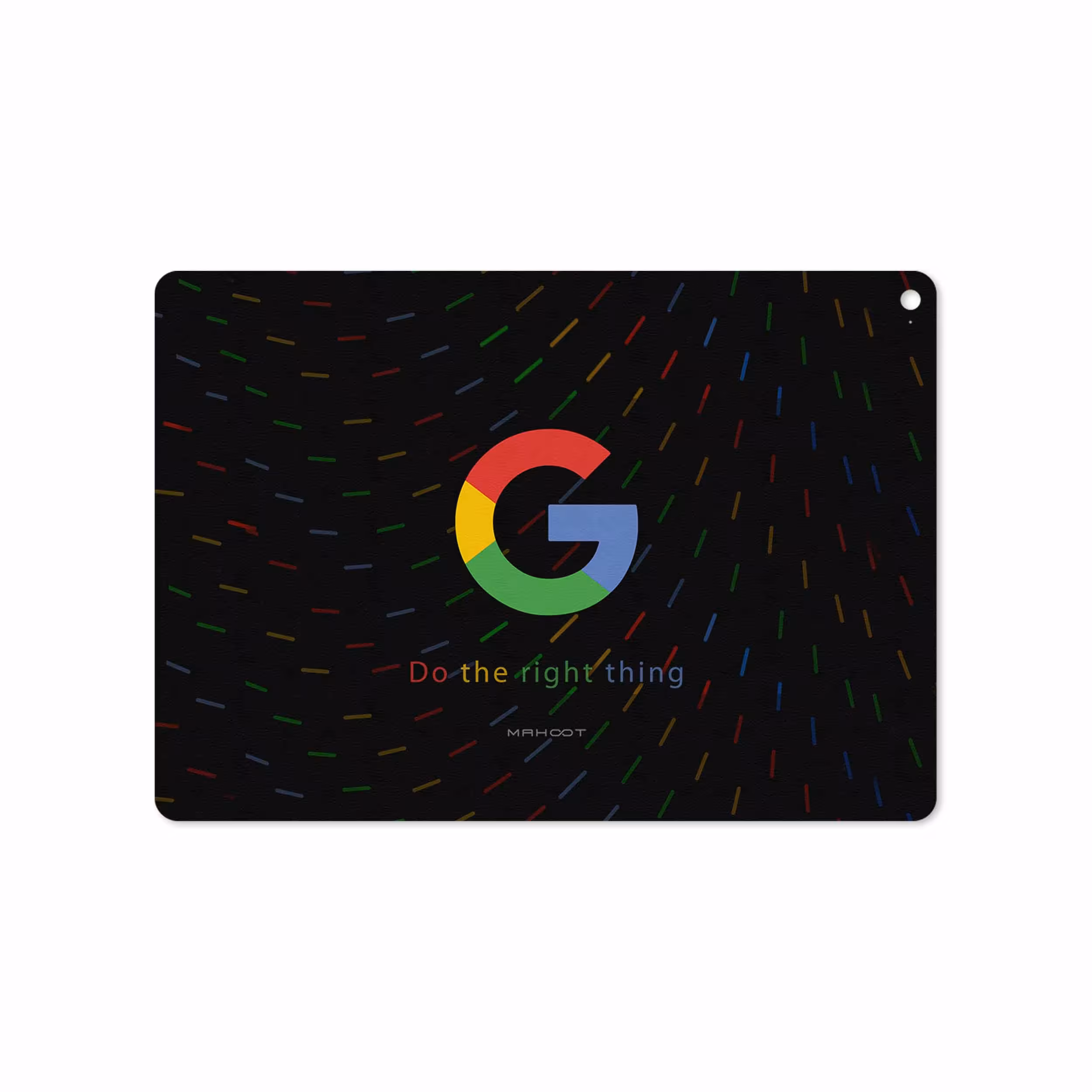 برچسب پوششی ماهوت مدل Google-Logo مناسب برای تبلت اپل iPad Air 2 2014 A1566
