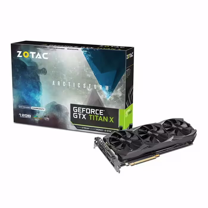 کارت گرافیک زوتاک GTX TITAN X ArcticStorm 12GB GDDR5