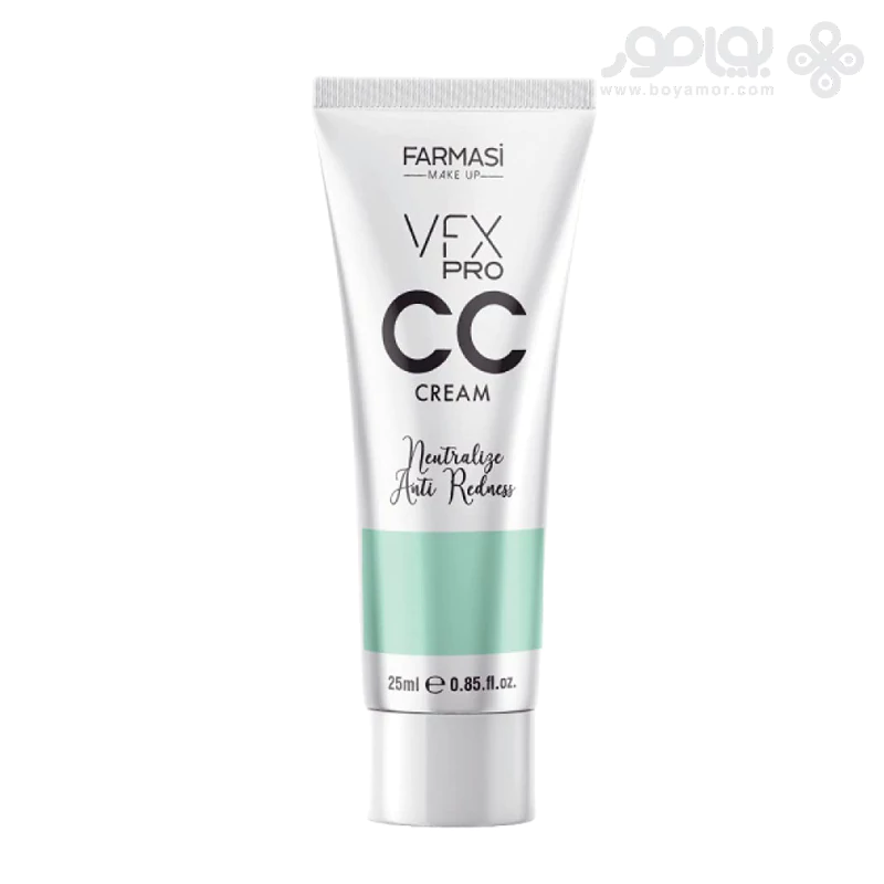 سی سی کرم متعادل کننده فارماسی مدل VFX PRO رنگ سبز حجم 25 میل