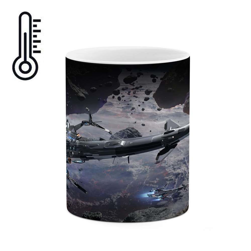 ماگ حرارتی کاکتی طرح کهکشان مدل mgh16678