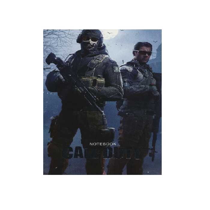 دفتر یادداشت همیشه مدل CALL OF DUTY کد 228