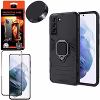 کاور کینگ کونگ مدل BATMAN مناسب برای گوشی موبایل سامسونگ Galaxy S21 Plus به همراه محافظ صفحه نمایش و پایه نگهدارنده گوشی 