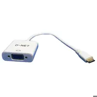 مبدل MINI HDMI به VGA دی نت مدل D-03