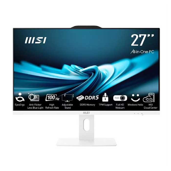 کامپیوتر All in One ام اس آی 27 اینچی مدل PRO AP272P 14M i3 14100 8GB 1TB
